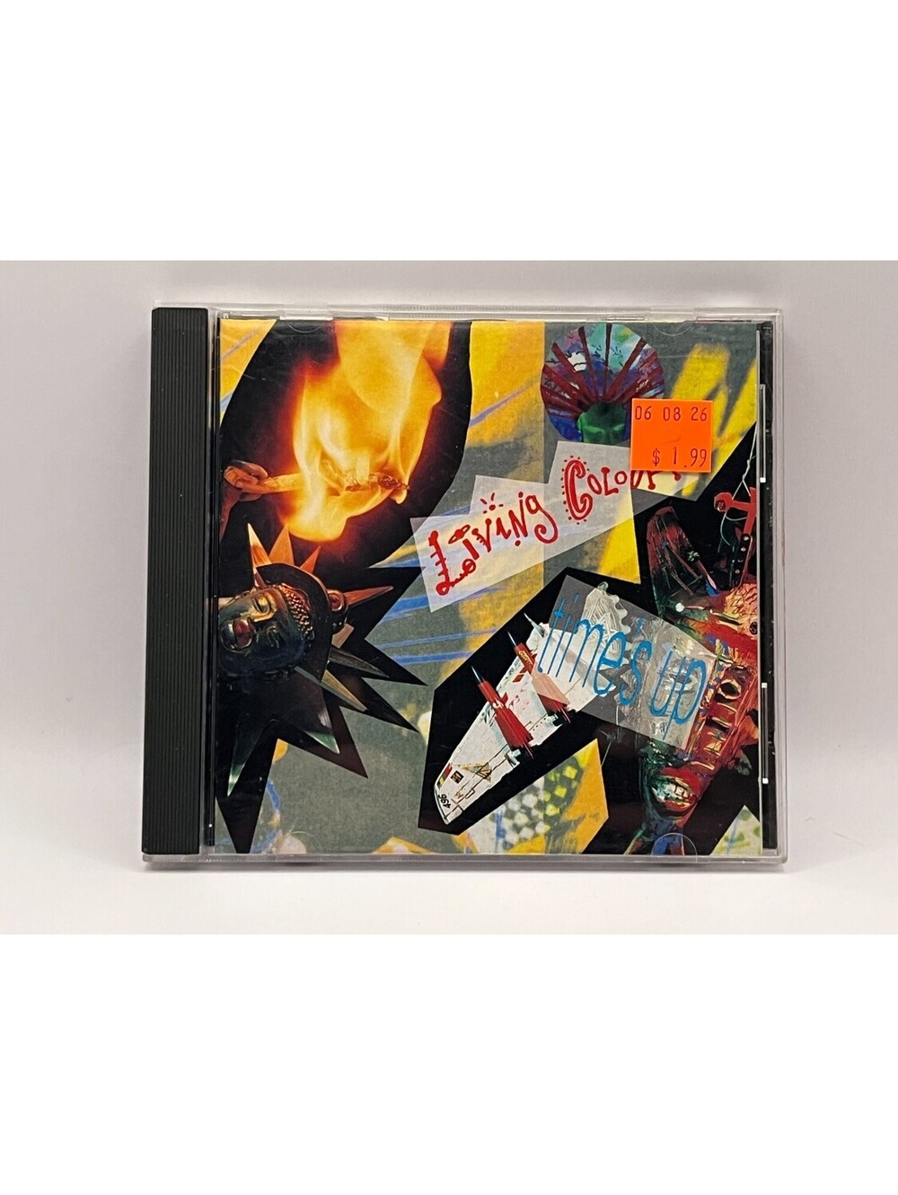 Living Colour Time's Up CD 1990 Label Epic Records Spars Code Aad